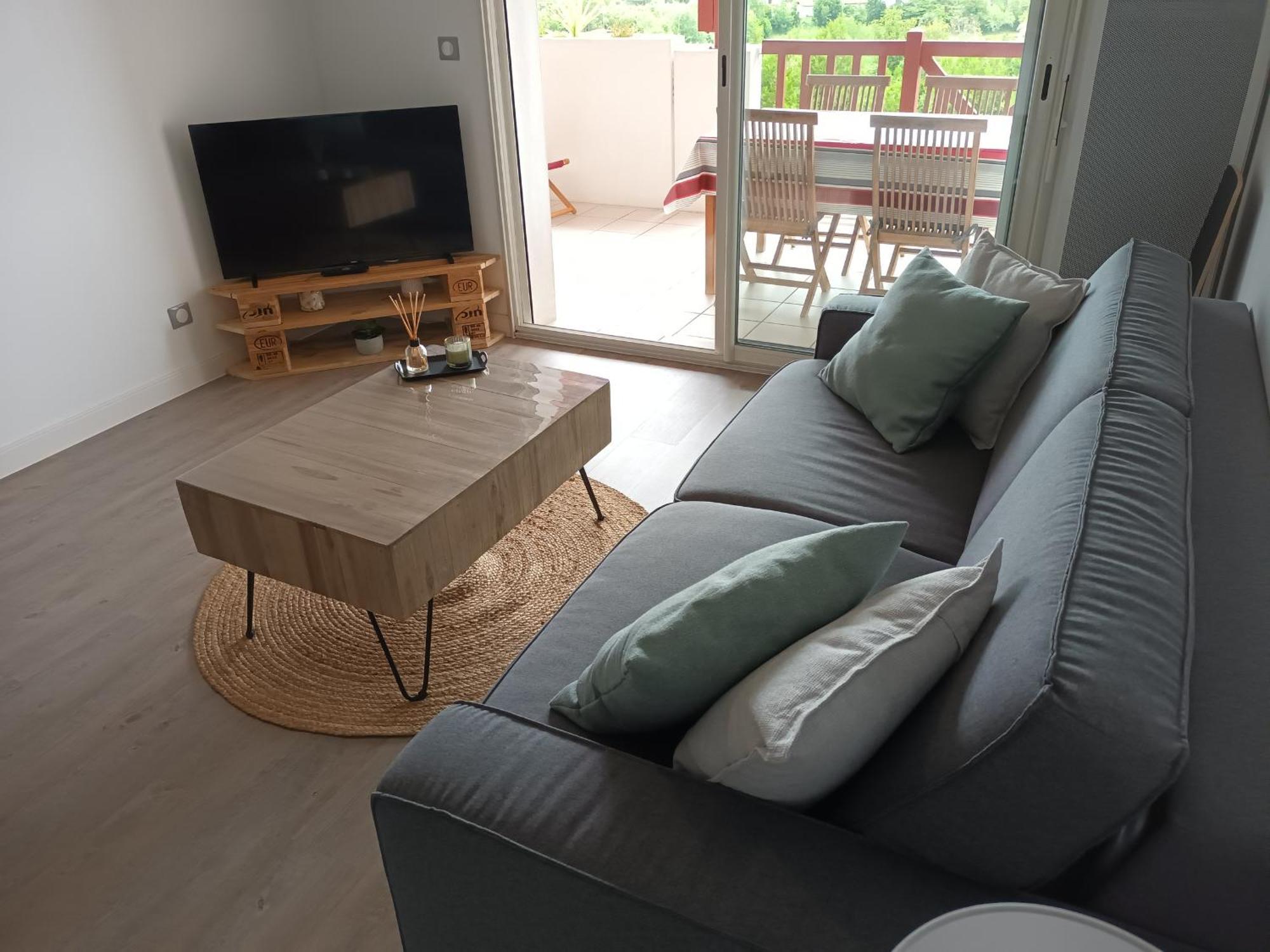 Appart. 2* A Hendaye, Proche Centre, Parking Privatif - Fr-1-239-777公寓 外观 照片