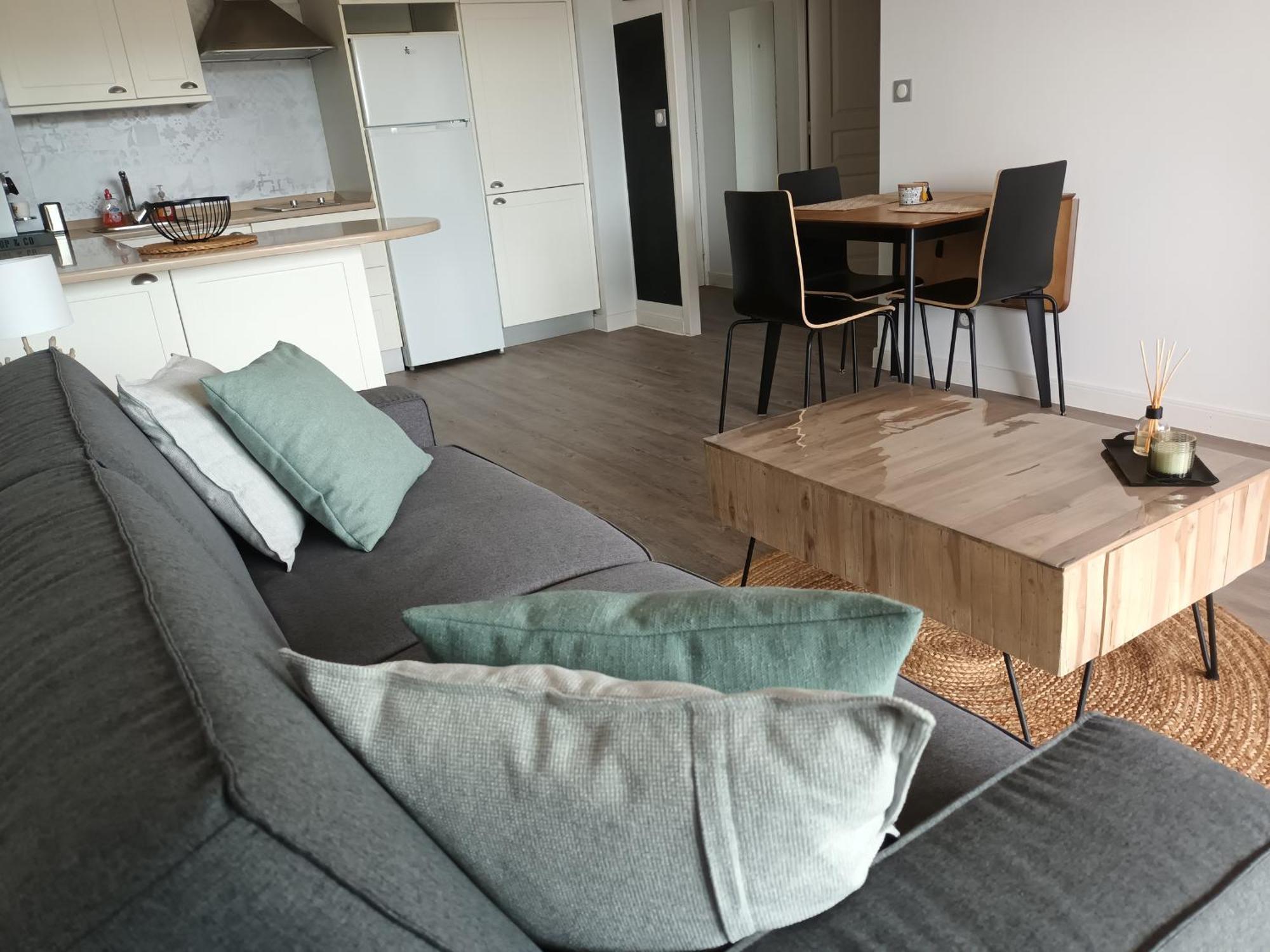 Appart. 2* A Hendaye, Proche Centre, Parking Privatif - Fr-1-239-777公寓 外观 照片