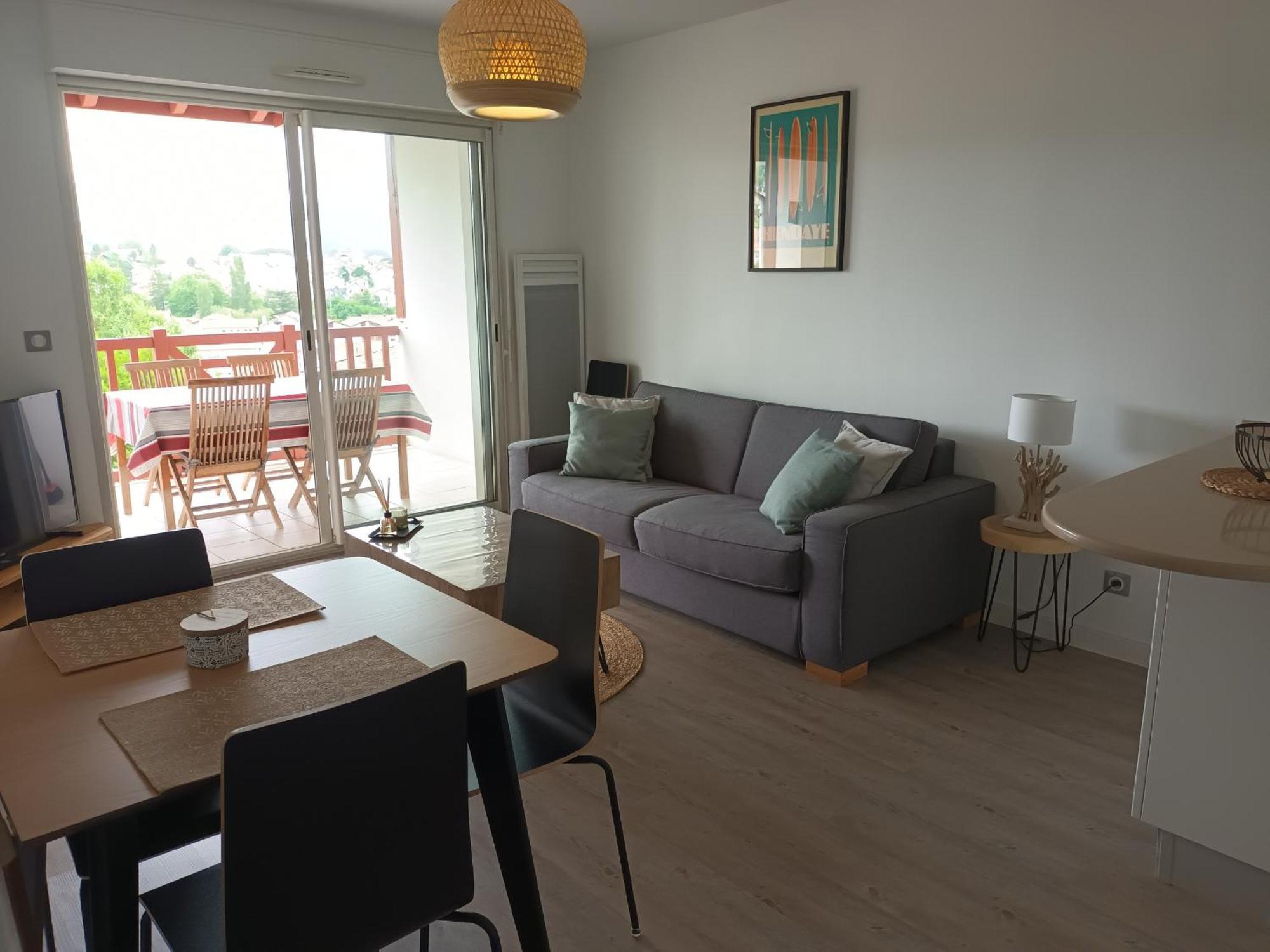 Appart. 2* A Hendaye, Proche Centre, Parking Privatif - Fr-1-239-777公寓 外观 照片