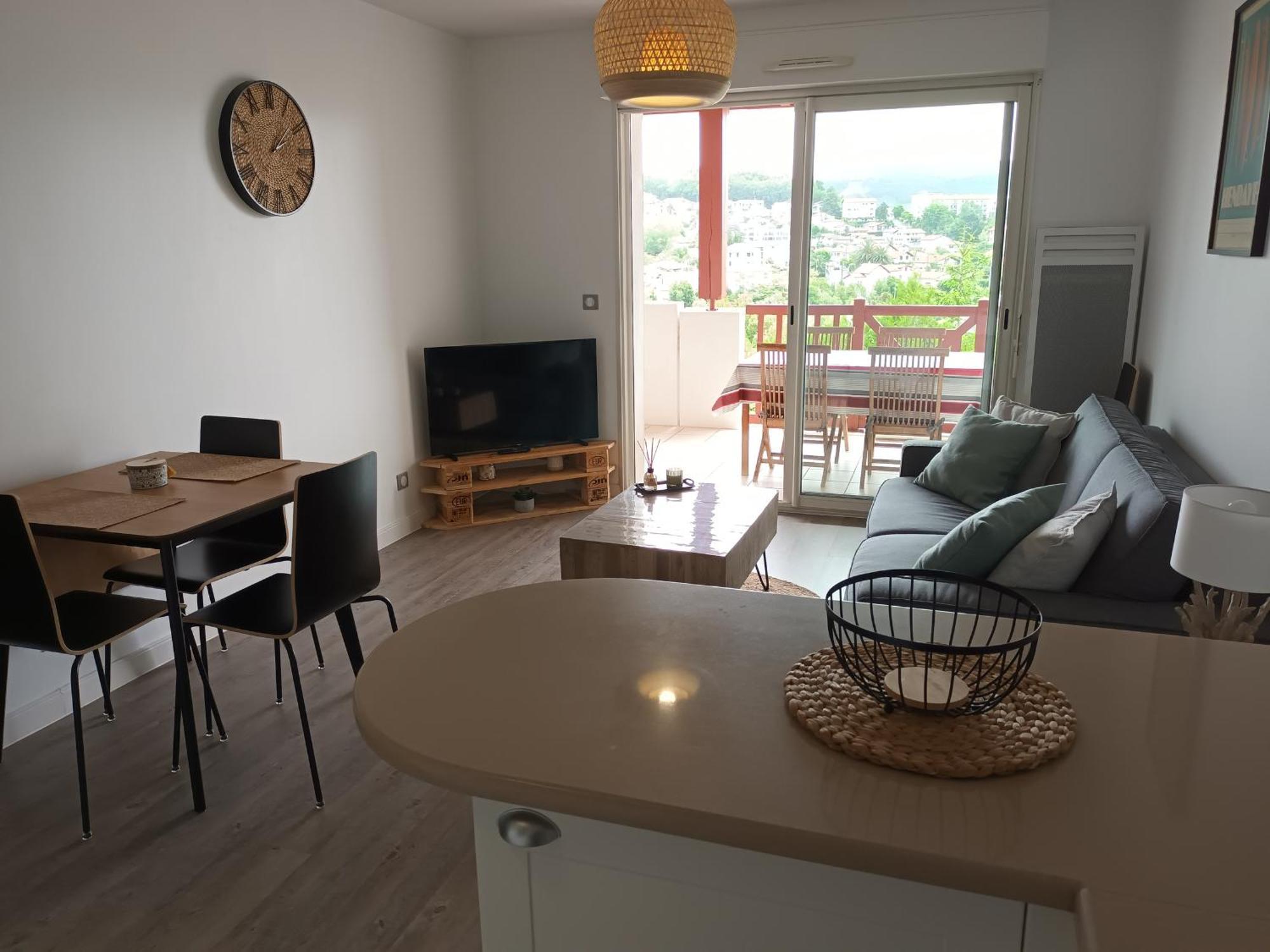 Appart. 2* A Hendaye, Proche Centre, Parking Privatif - Fr-1-239-777公寓 外观 照片